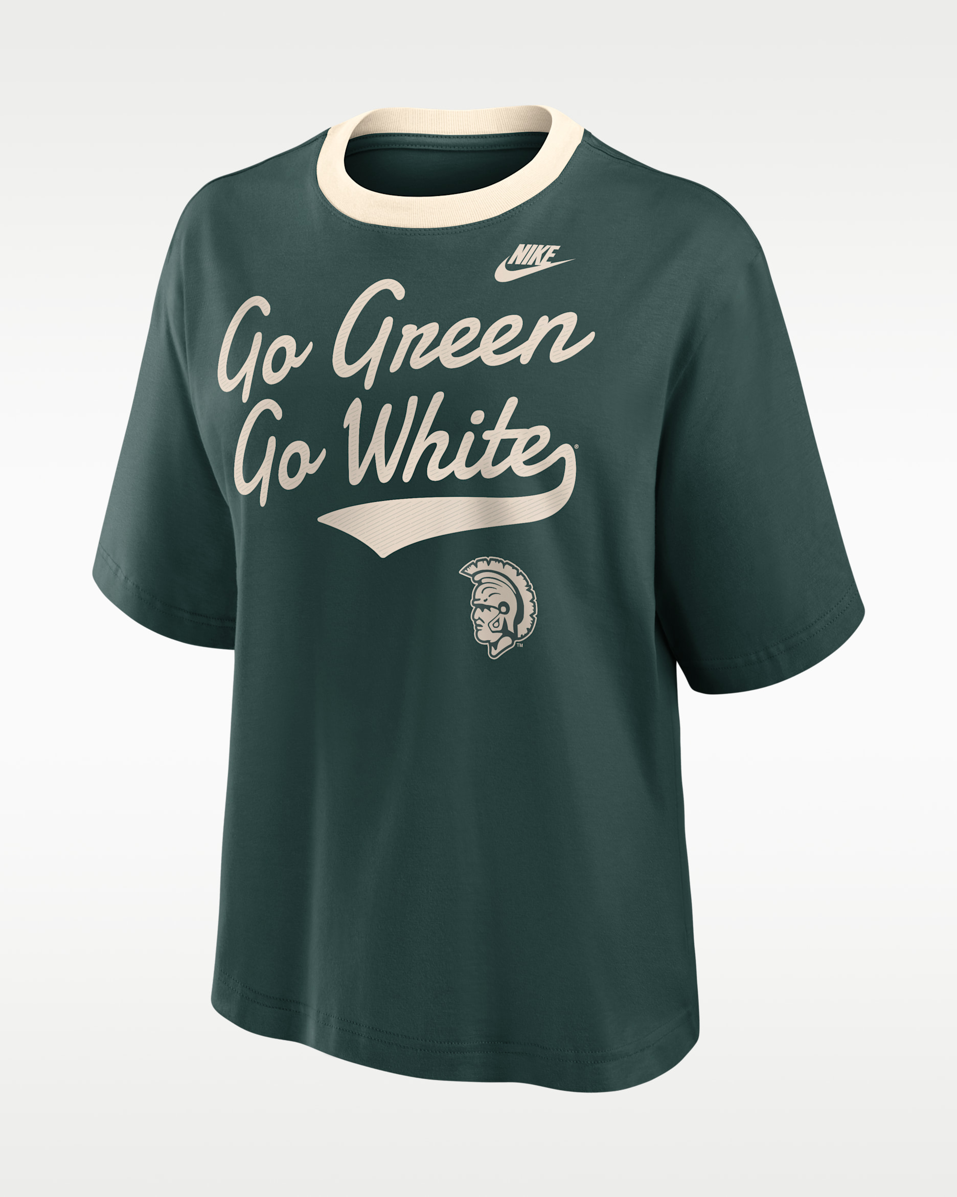 Michigan State Legacy Fight Song Boxy Women's Nike College T-Shirt